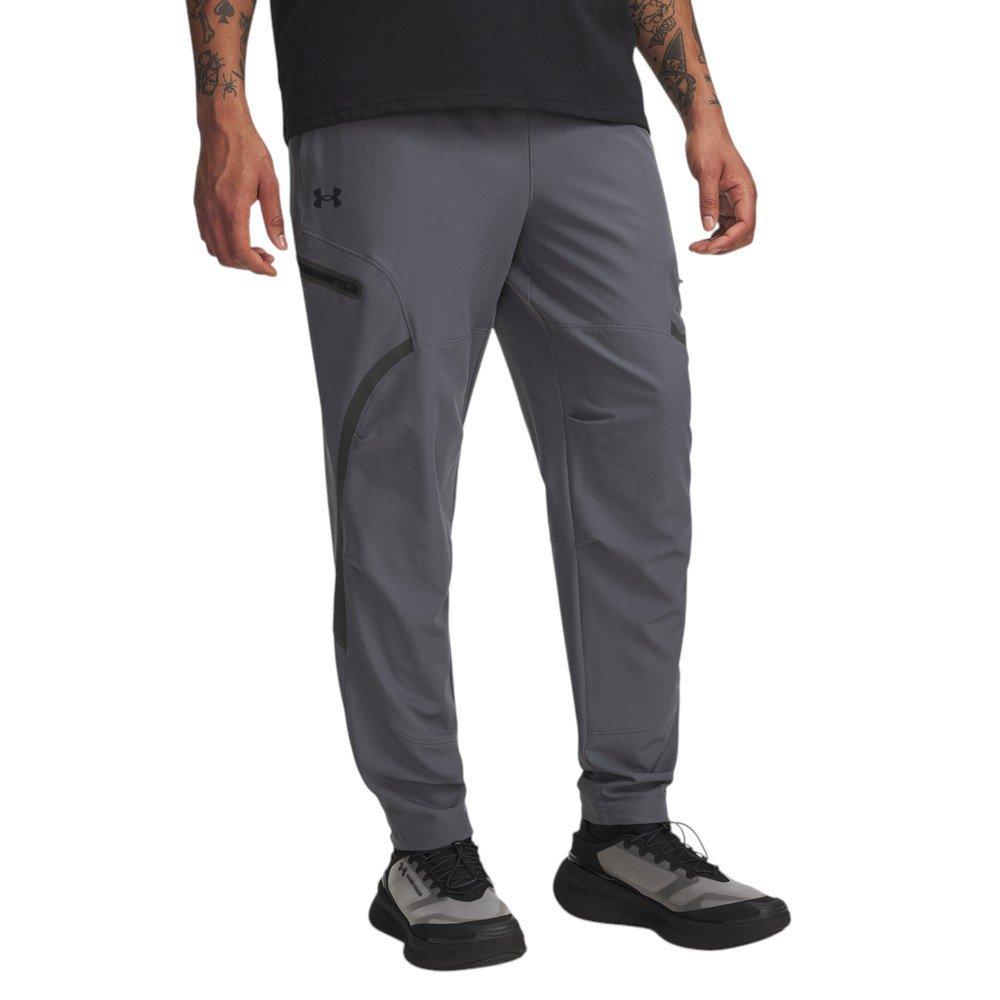 Under Armour Men's Unstoppable Cargo Pants - Grey/Black - GREY/BLACK